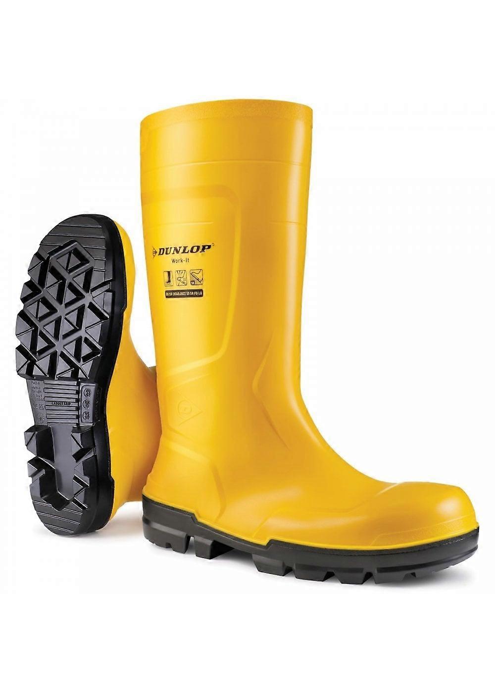 Adults Dunlop Work-It Full Safety Wellington 39478