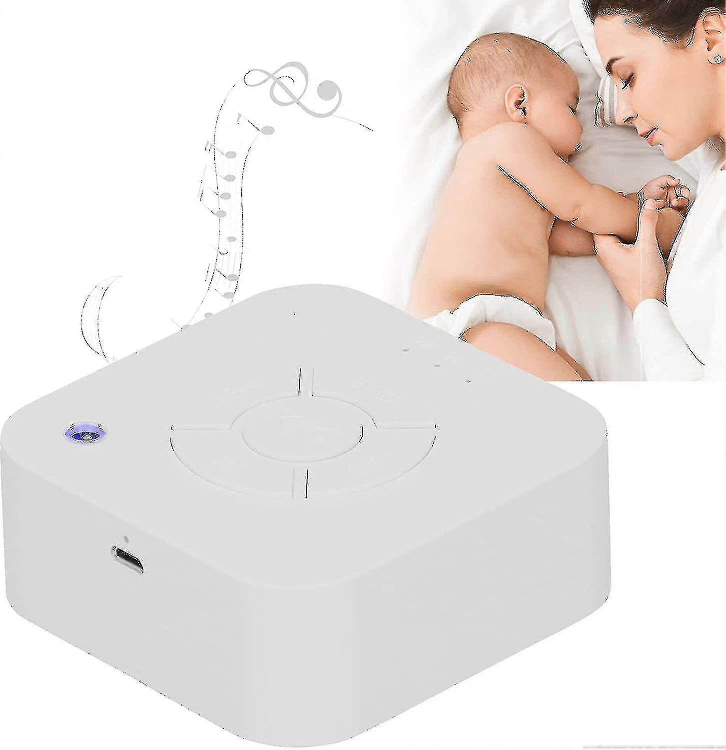 White Noise Machine Sleep Sound Light Baby Device Timer Portable Music Sleep Aid Instrument