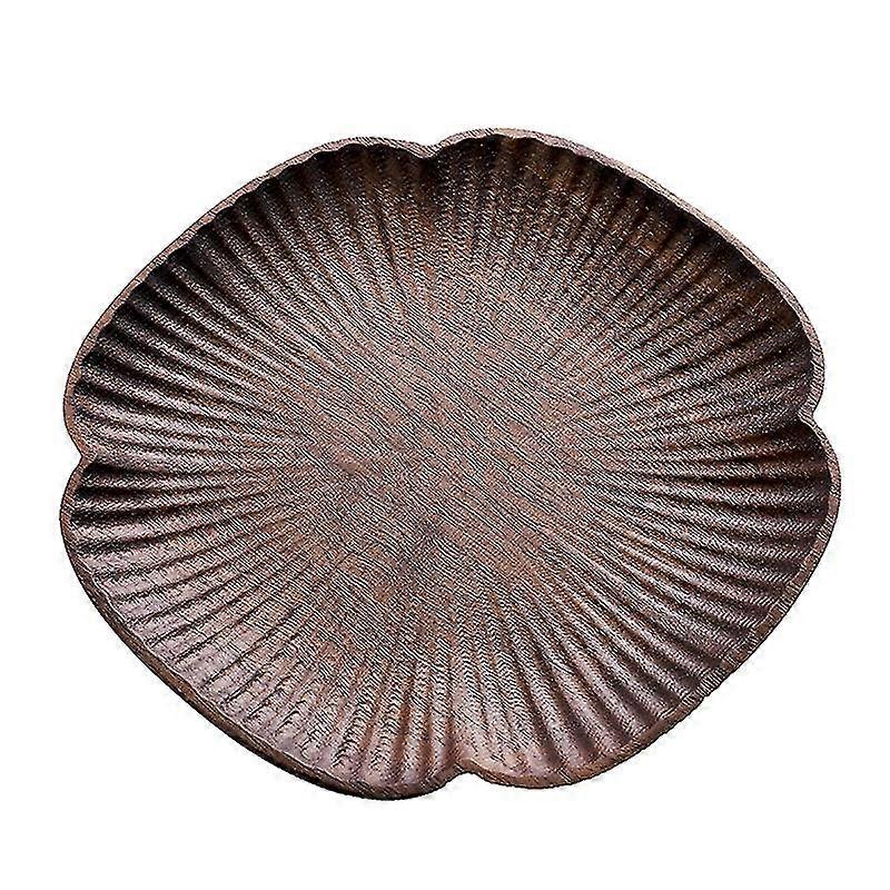 2pcs Solid Wood Coaster Beech Texture Coaster Insulation Pad
