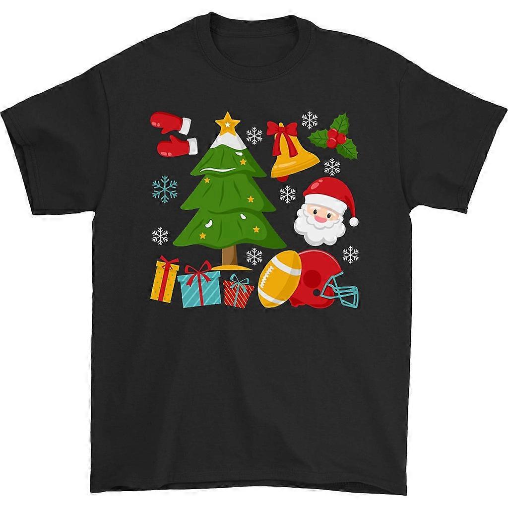 Fotball og hjelm T-skjorte