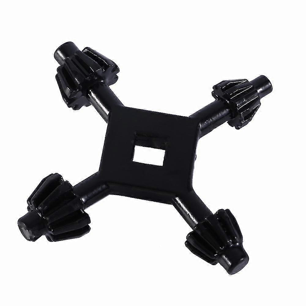 Universal Chuck Key, 4 In 1 Multi-function Drill Chuck Key For Electric Drill, Black