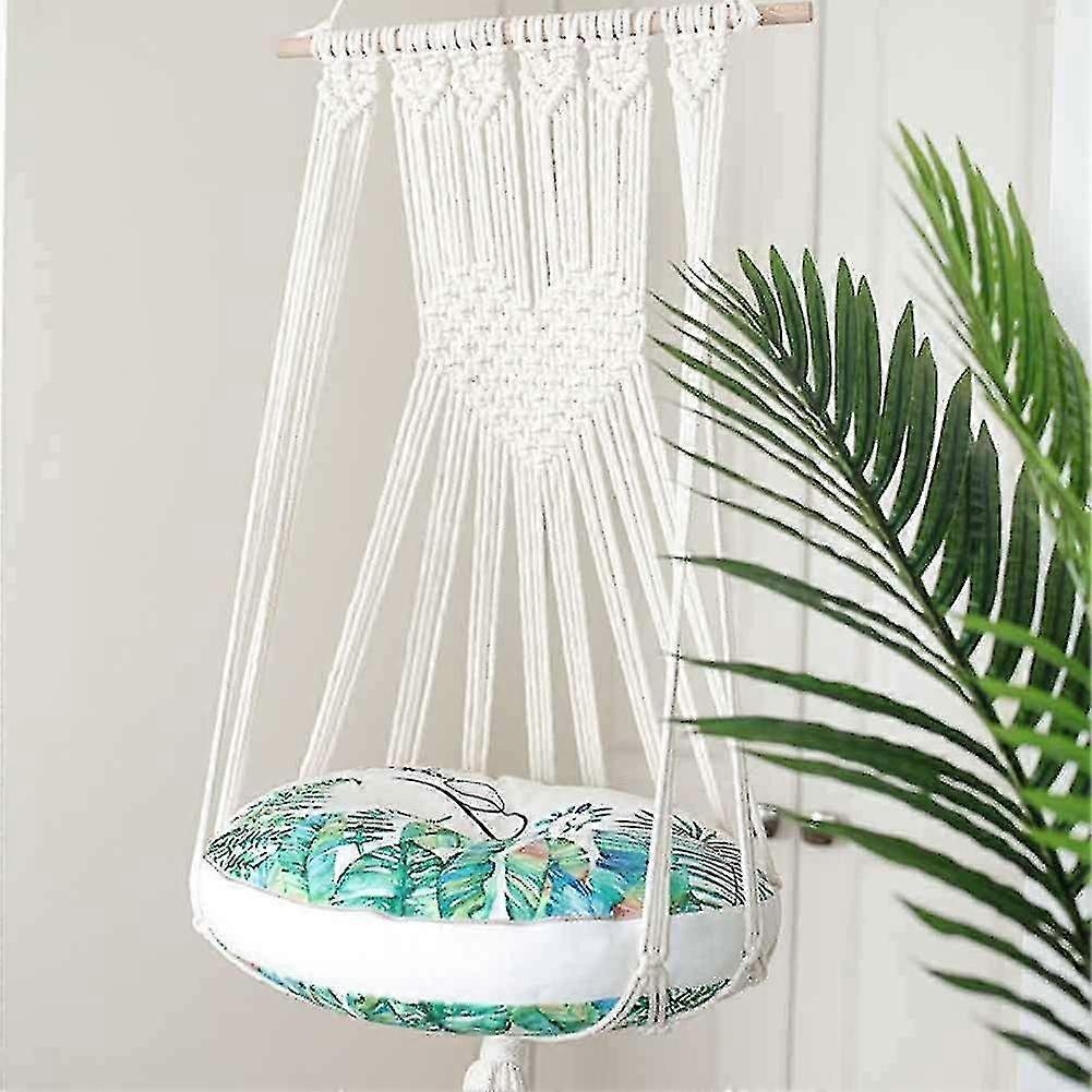 Cat Hammock Tapestry Macrame Swing Bed Cotton Rope Cat Hammock Window Cat Wall