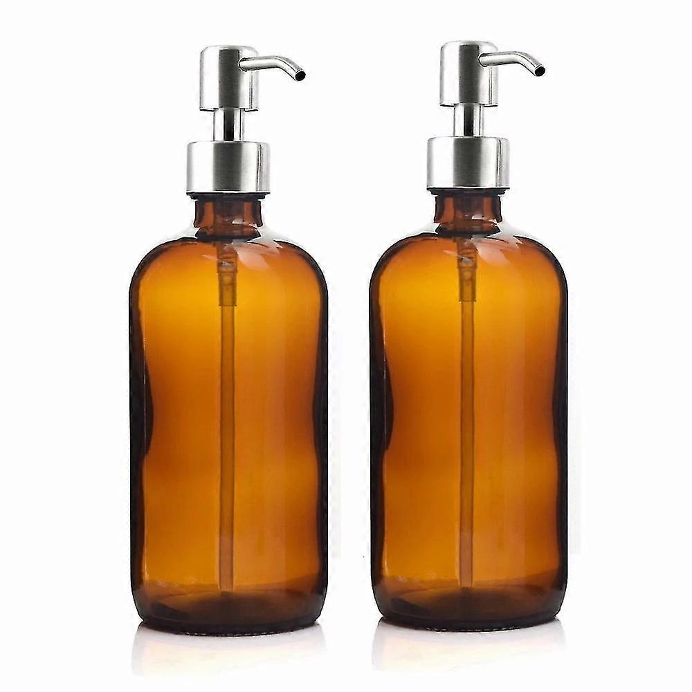 Braunglas-Flüssigseifenspender
