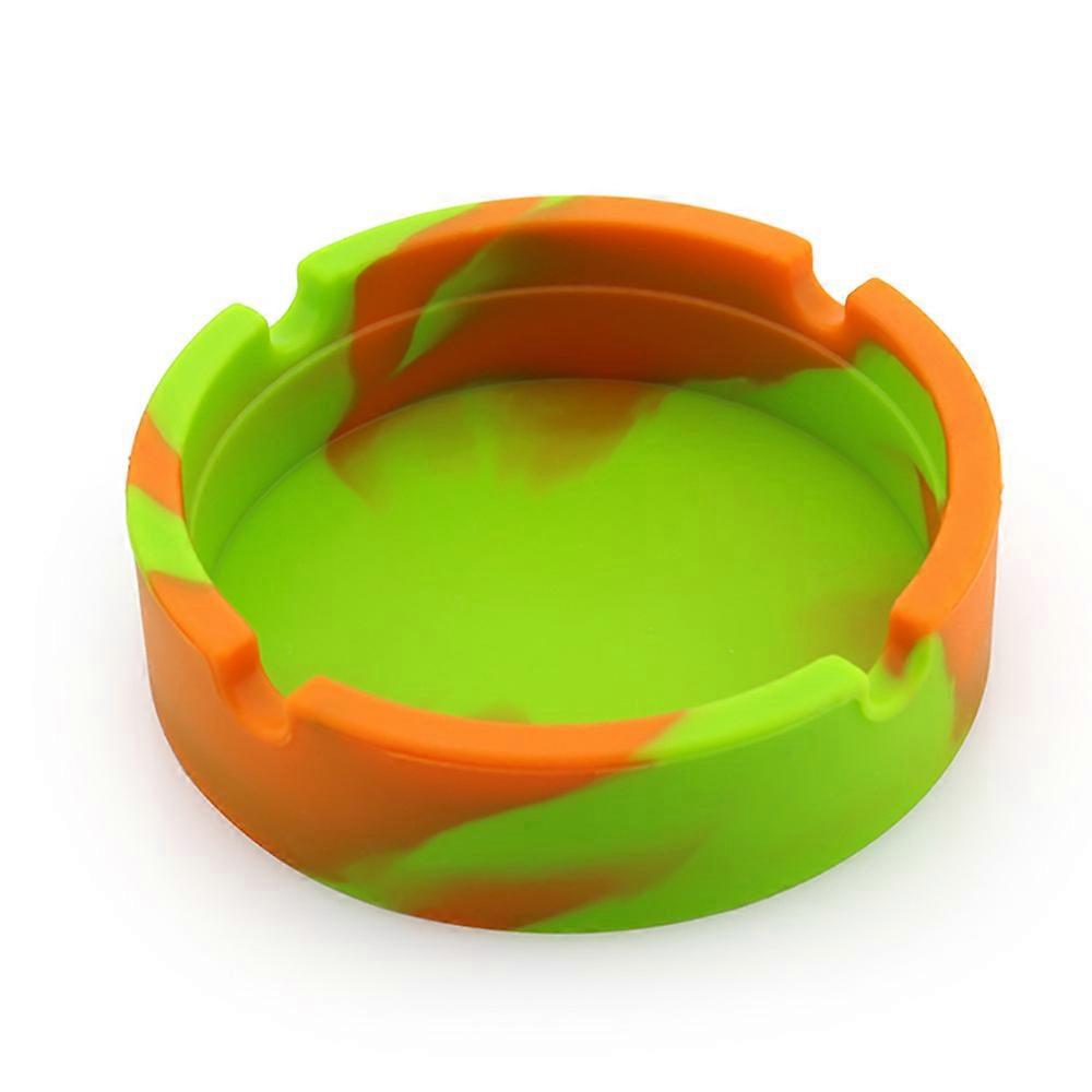 Silicone Rubber High Temperature Heat Round Design Ashtray