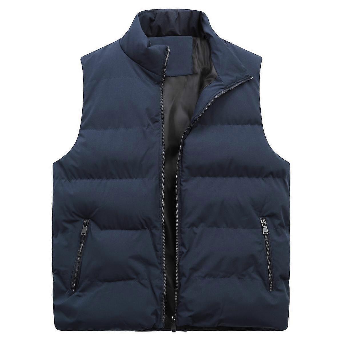 Mens Lightweight Packable Puffer Down Vest Sleeveless Quilted Jacket Coat