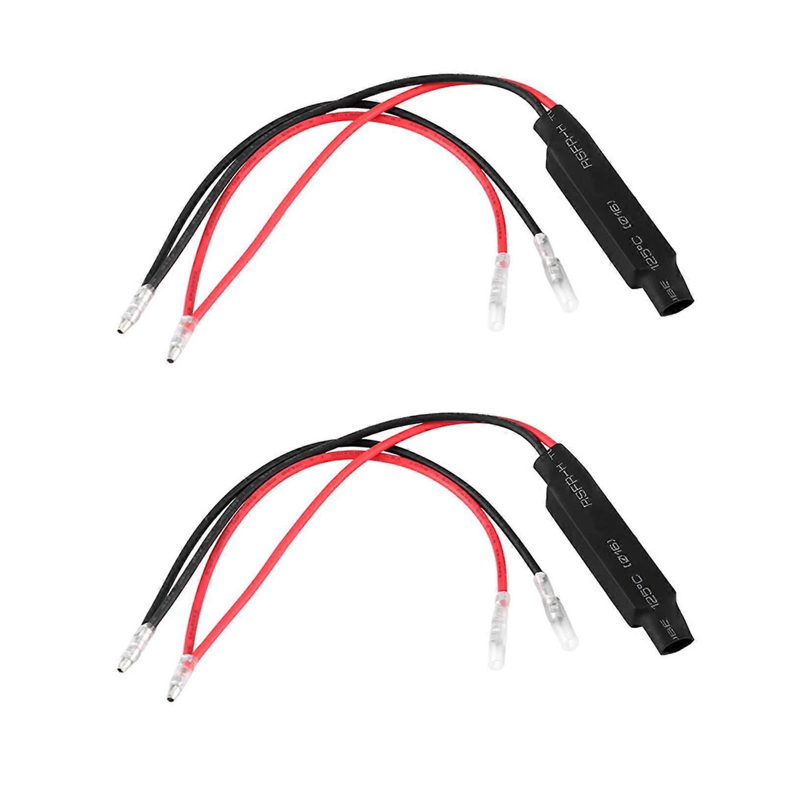 10W Motorcycle LED Turn Signal Indicator Light Load Resistor Fix Error Flash Controller