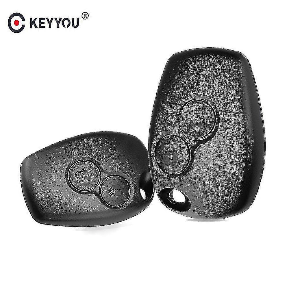 Without Blade 2 Buttons Car Key Shell Remote Fob Cover Case For Renault Dacia Modus Clio 3 Twingo Kangoo 2