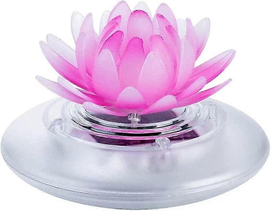 Floating Lotus Solar Light, Outdoor