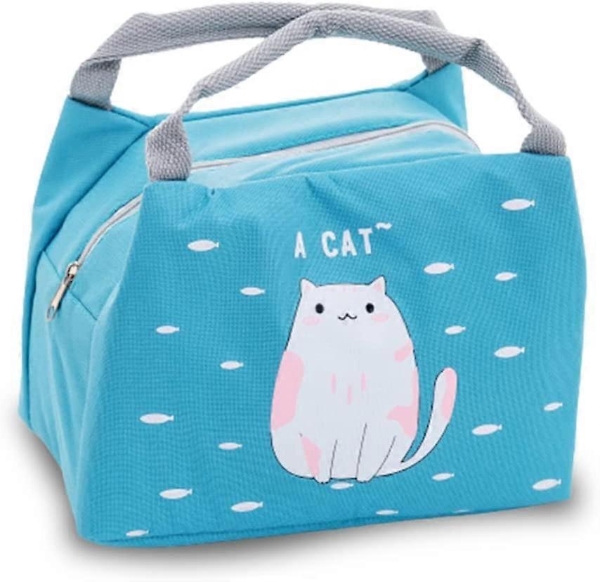 Bolsa de almuerzo para mujer azul