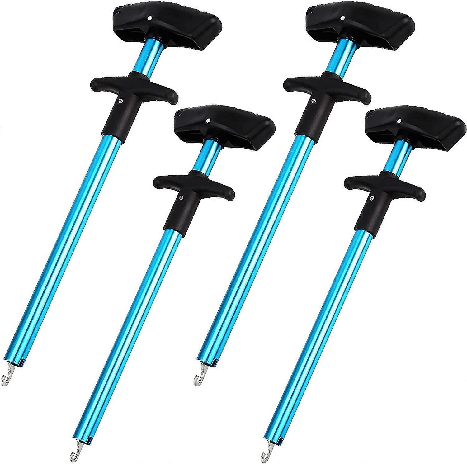 4-Pack Fish Hook Remover Squeeze Type Fish Hook Remover Tool Aluminum Fish Hook Extractor - Quick Decoupling