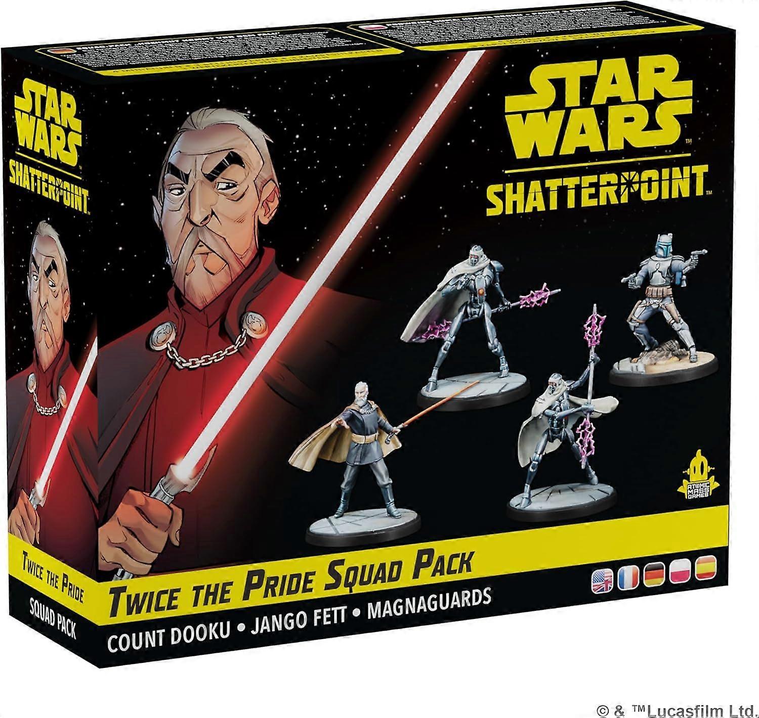 Star Wars Shatterpoint Twice the Pride Count Dooku Squad Pack