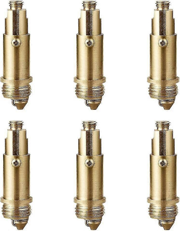 6pcs drain plug bouncing core -pop-up basin brass spring bolt