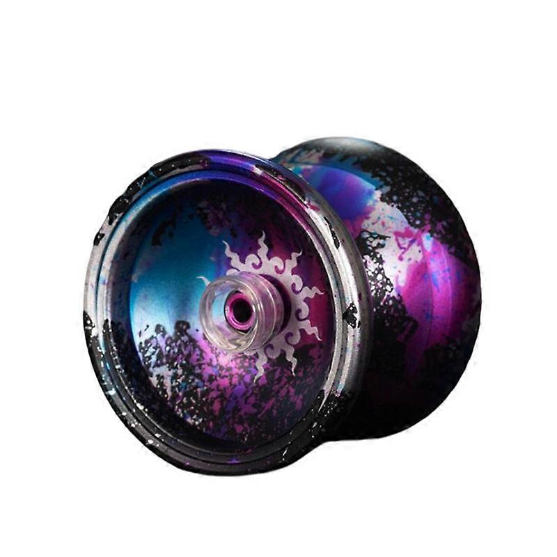 EVAGO Boys'Metal Professional Unresponsive Yoyo Alloy Aluminum YoYo Ball with 10 Strings New Year Christmas Gift