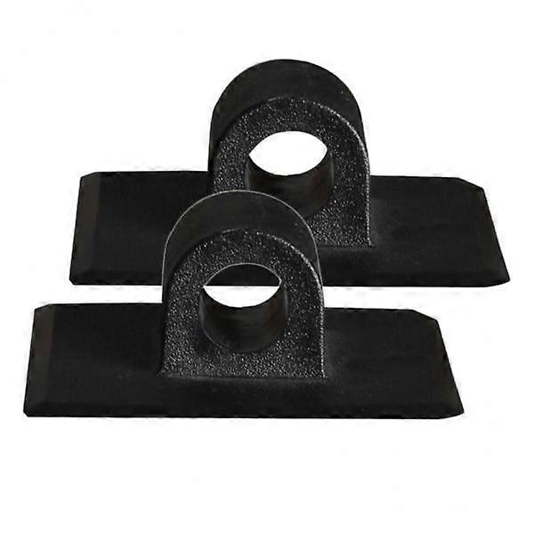 2x1 Pair Kayak Motor Fix Bracket Buckle Rubber Dinghy Propeller Outboard Hook