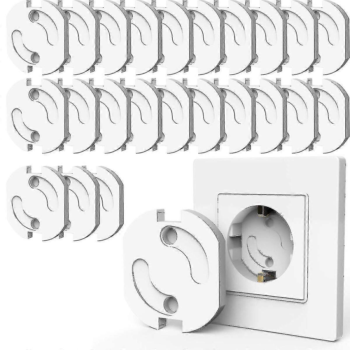 Deleycon 20x Childproofing For Sockets And Socket Strips