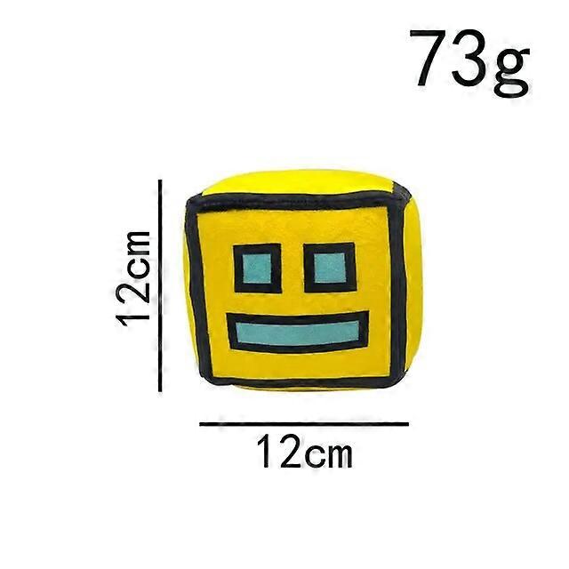 2023 Geometrie Dash Game Jucărie de pluș Drăguț Desen animat Anime Game Doll Soft umplute Peluche Plushie Jucărie Copil Ziua de naștere cadou Home Decor