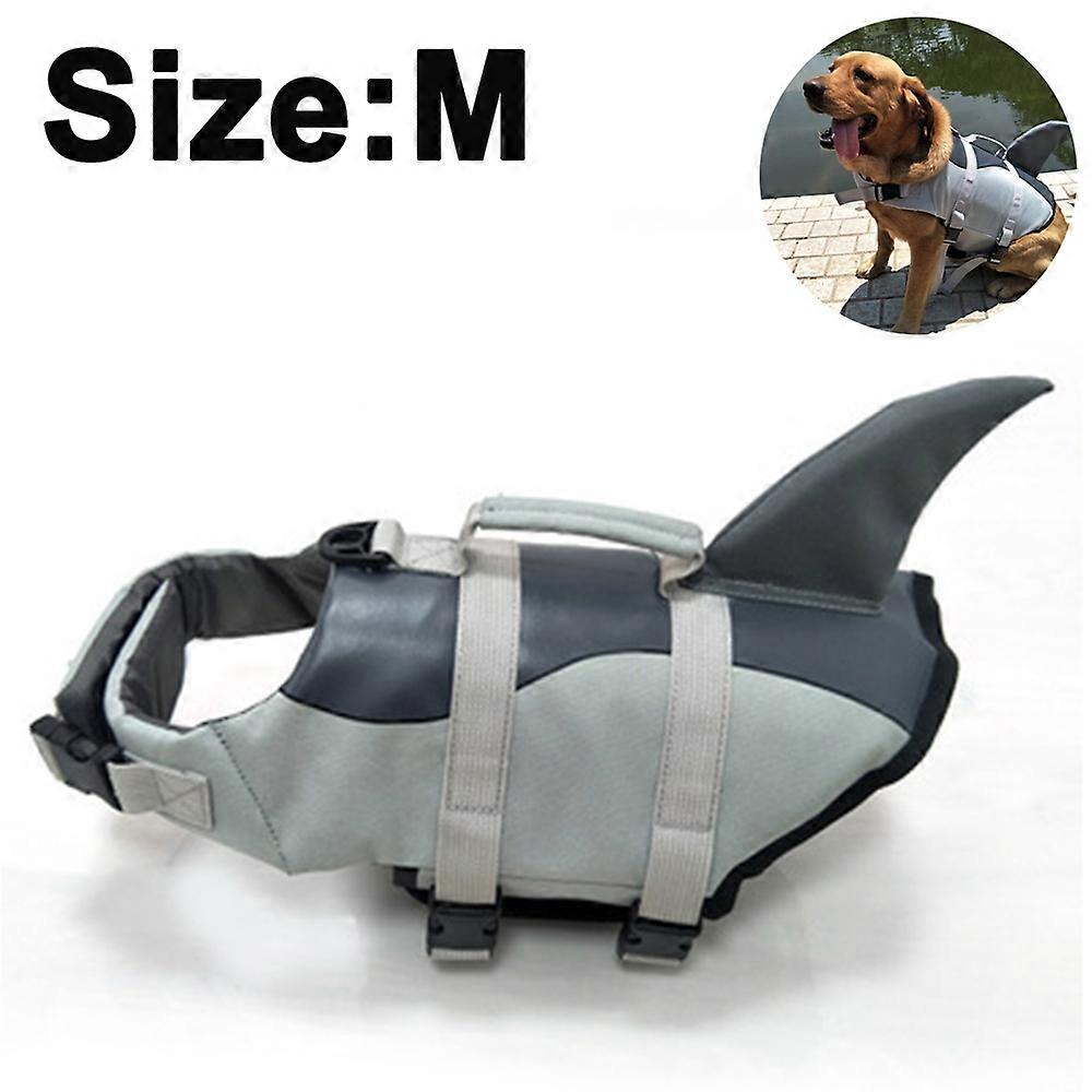 Dog Life Jacket, Ripstop Pet Life Vest Swimming Preserver, Adjustable Dog Floatation Life Saver With Strong Rescue Handle For Small, Medium And Large 
