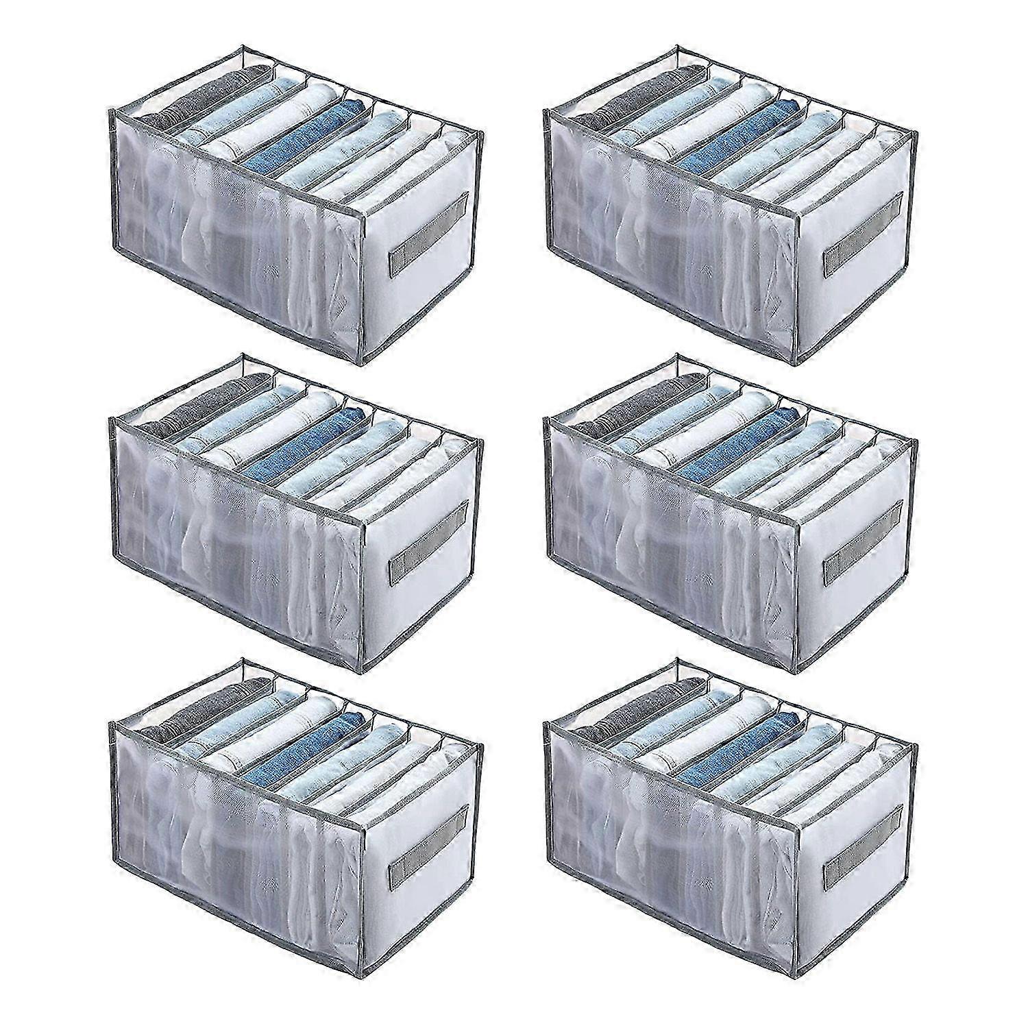 Wardrobe Organiser System for Jeans, Trousers, Shirts, Storage Boxes, Drawer Box in Wardrobe, Drawe