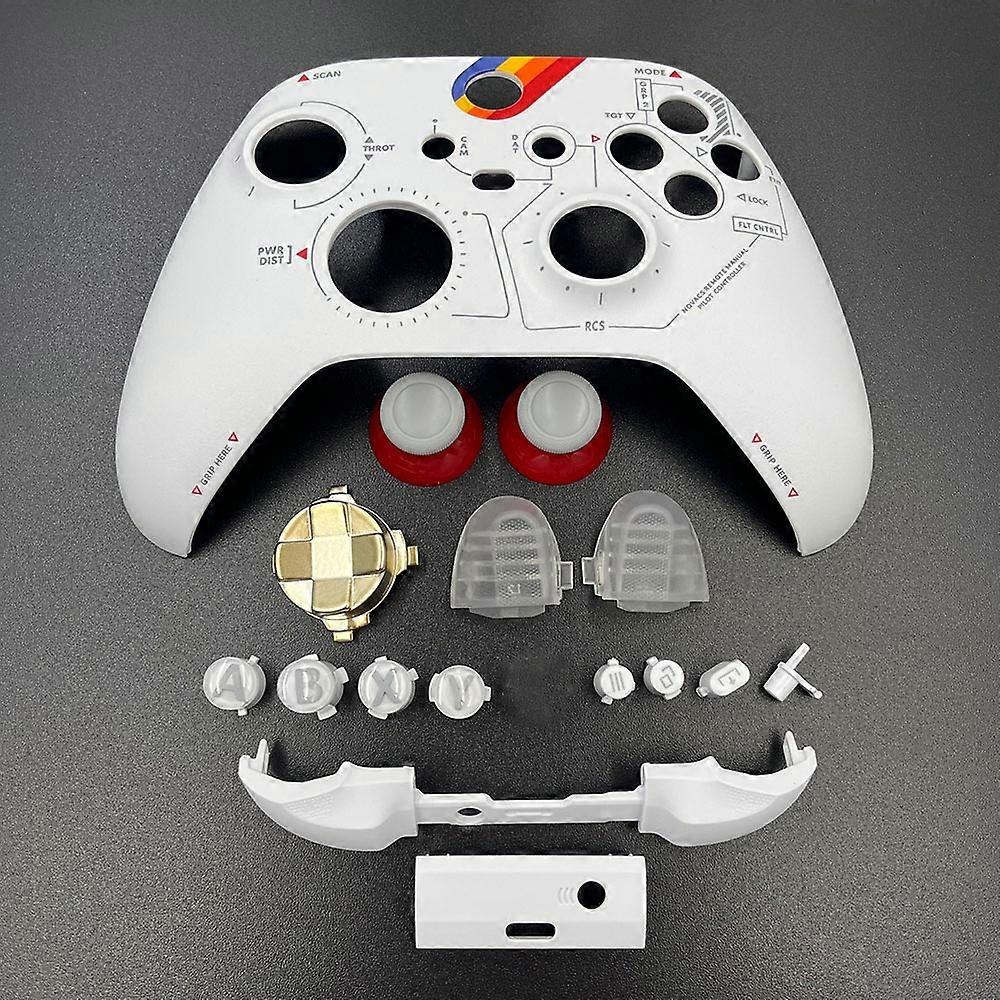 For Xbox Series X  Controller Shell Case Cover Replacement Front Faceplate With LB RB Trigger Buttons