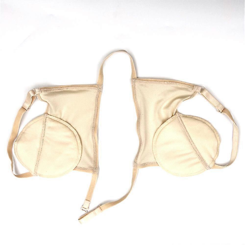 1 Pair Washable Reusable Sweat Pads Deodorant Underarm Perspiration Absorbing Pads