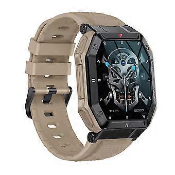 Smartwatch 1,85 Zoll mit Bluetooth-Anrufnachricht, Smartwatch für Männer Frauen mit Herzfrequenz, Blutdruck, Blutsauerstoff, Schlaftemperaturüberwachung,