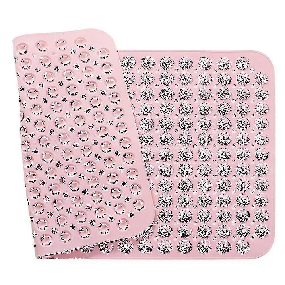 Anti Slip Long Bath Mat For Shower1pcs-pink