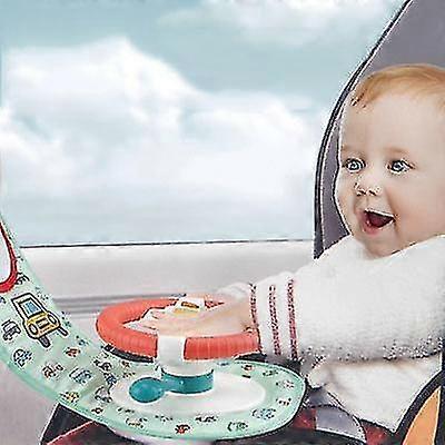 Simulated Steering Wheel Imitate Driver Gift Funny Interactive Driving Wheel Educational Controller