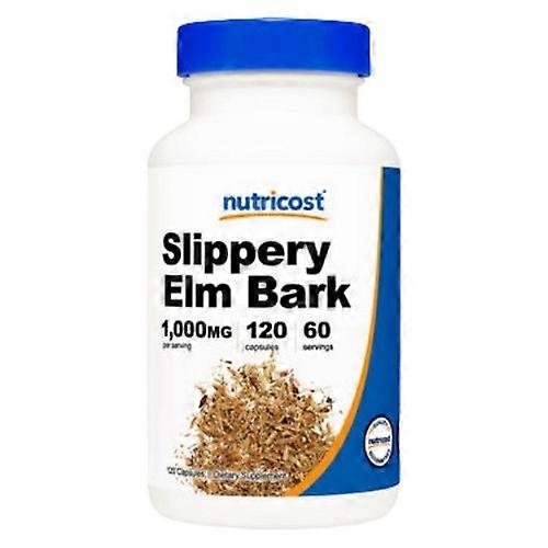 Nutricost Slippery Elm Capsules ,1000 Mg ,120 Count
