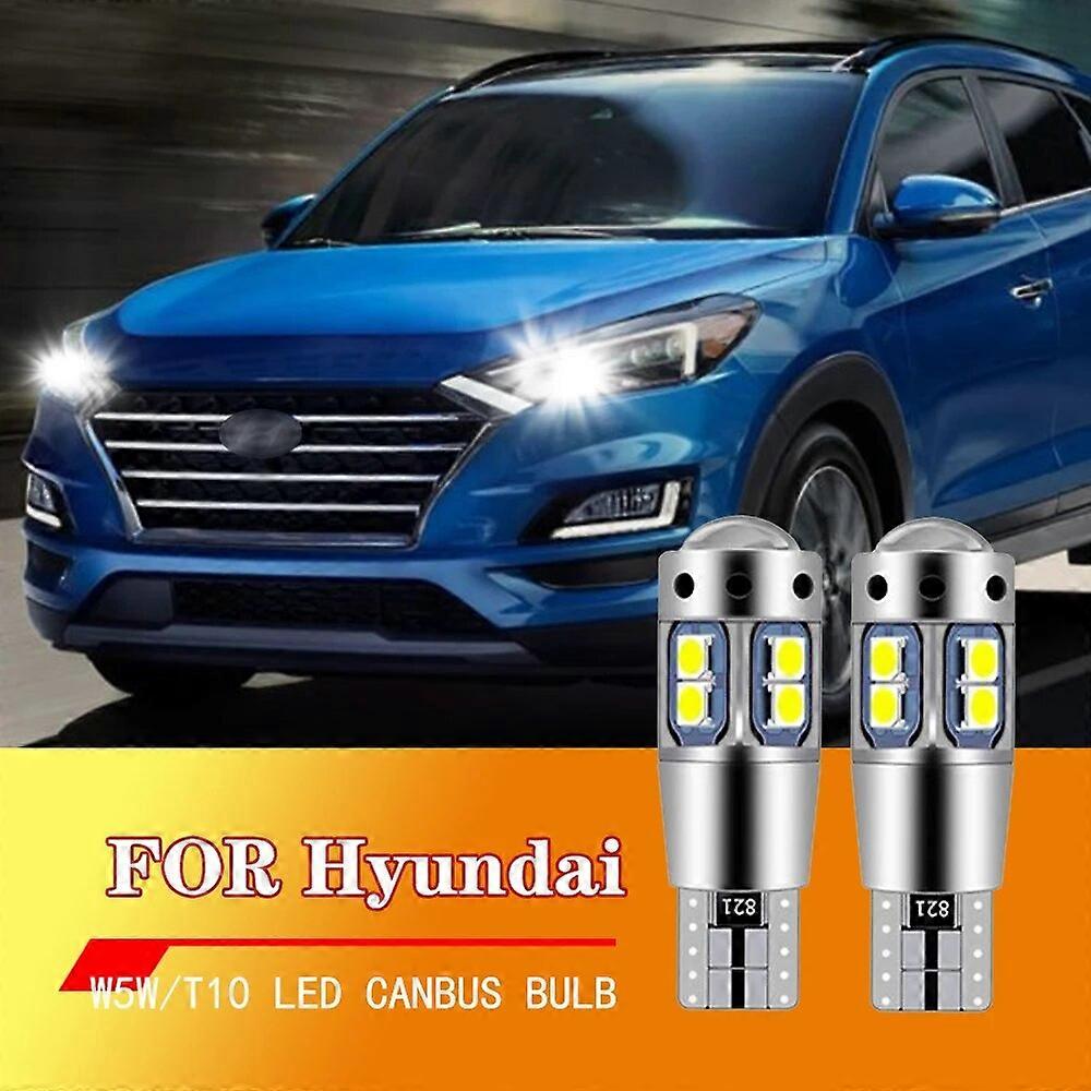 2PCS LED Parking Light T10 W5W Clearance Lamp CANbus For Hyundai Tucson 2004 2005 2006 2007 2008 2009 2010 2011 2012 2013