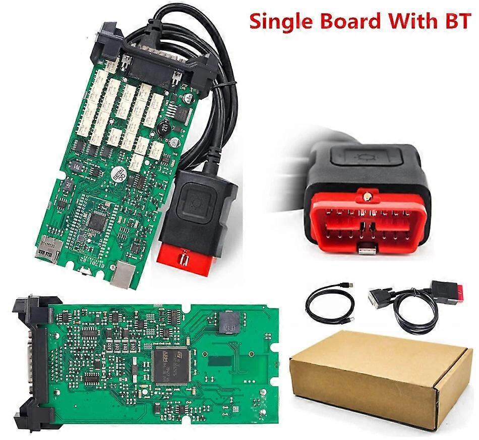 V2022 Best Quality TCS Multidiag Pro + OBD2 Scanner Bluetooth V4.3 A+ Single Board FW 3201 Code Reader Car Truck Diagnostic Tool