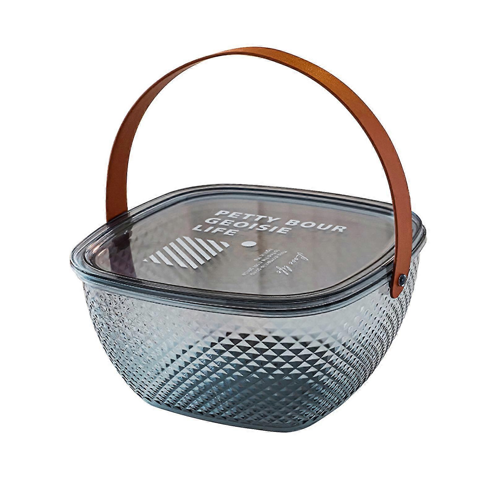 Multi-functional Portable Fruit And Vegetable Basket Can Be Used As Ice Bucket