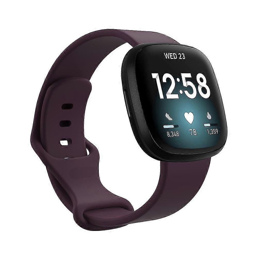 Silicone Replacement Watch Band Strap for Fitbit Versa 4/3/Sense/Sense2 - Durable and Comfortable