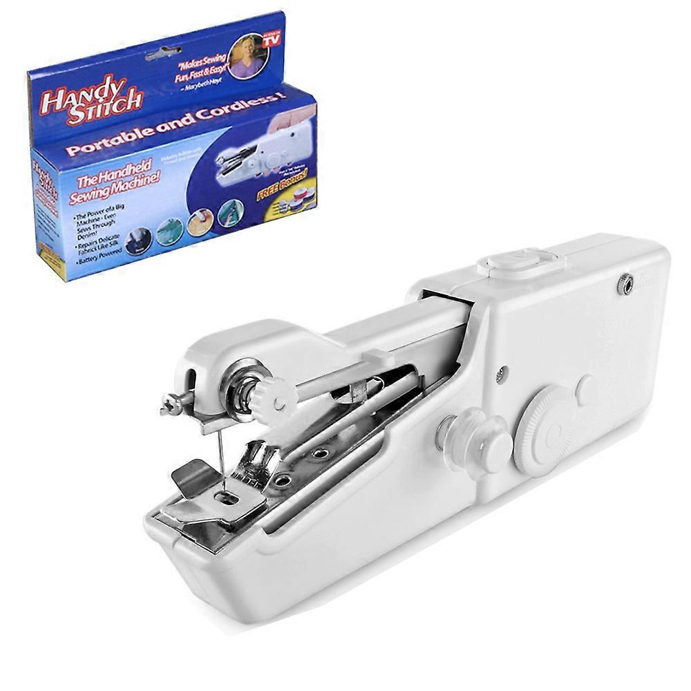 Handheld Sewing Machine, Portable Mini Sewing Machine for Beginners, Cordless Electric Stitching Machine with Sewing Accessories