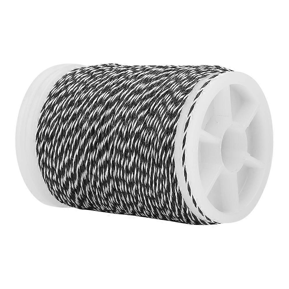 Archery Supplies: Durable Nylon Bowstring Serving Thread (BlackWhite)