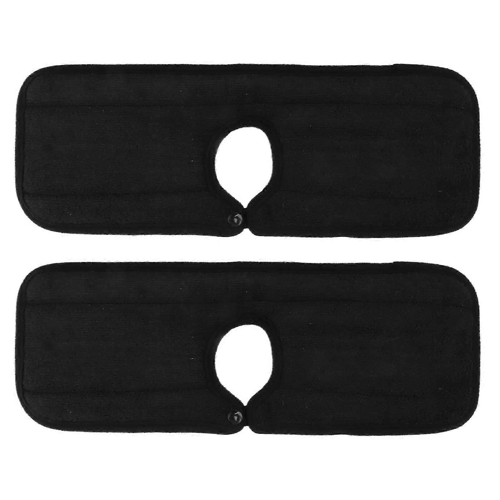 Grey Washable Kitchen Sink Guard - 2PCS Faucet Tray Mat Drip Catcher, Absorbent, for Around Faucet Handle (ZLP23022503)