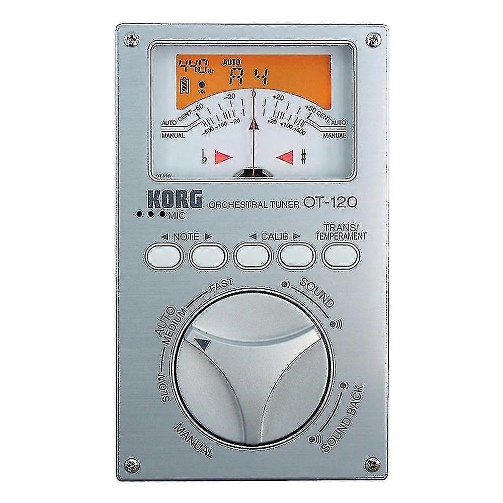 Korg Ot-120 Professional Orchestral Tuner Kromatisk Tuner / saksofon / fiolin / fløyte Tuner Universal T Zh5-2