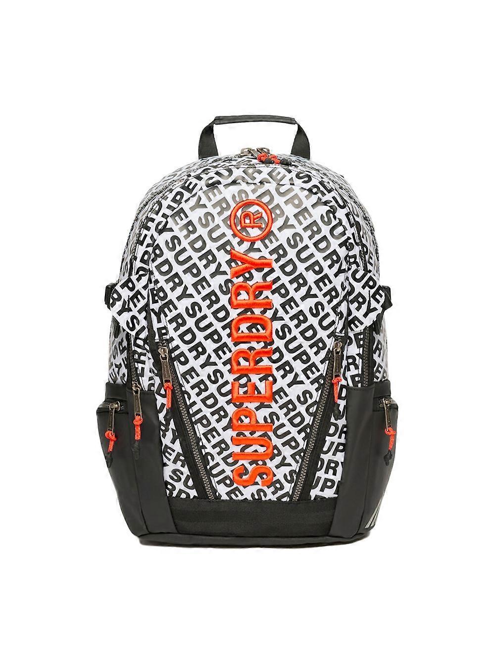 Superdry Tarp All Over Backpack Men White