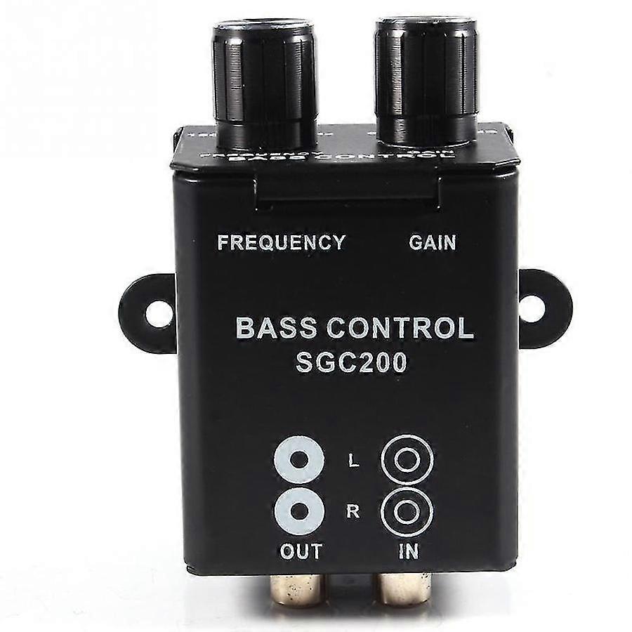 Ya probado Universal Car Amplifier Speaker Bass Controller Rca Frequency Regulator Sgc200