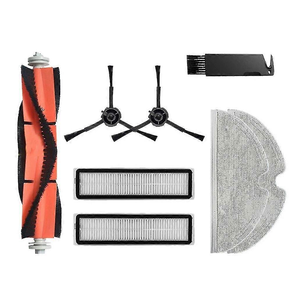 8 Pcs Compatible With Dreame L10 Pro D9 Robotic Vacuum Cleaner Replacement