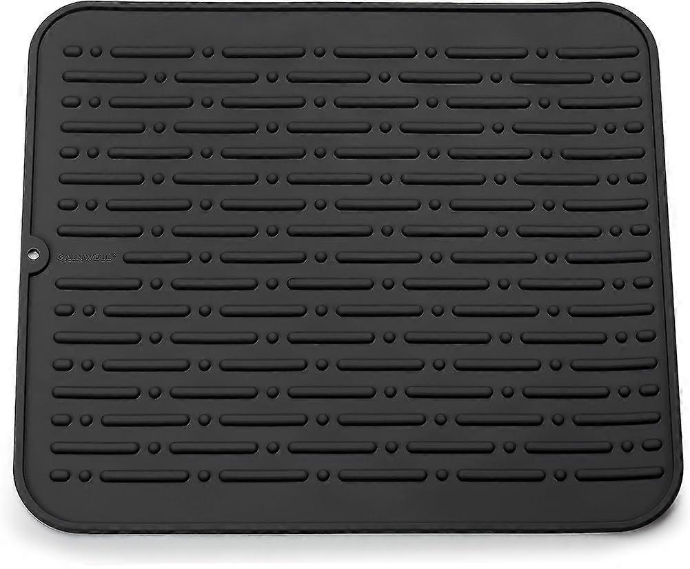 Extra large silicone dish draining mat, 45x40 cm,, lifetime guarantee, MULTI-WAY