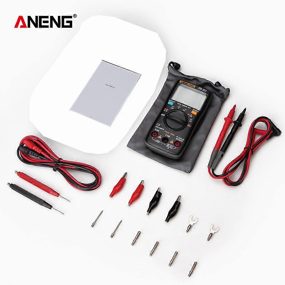 ANENG AN8008/AN8009 Mini Digital Multimeter  rm 409b double fuse auto-range medidor elctricoTrue-RMS Transistor Capacitor Teste