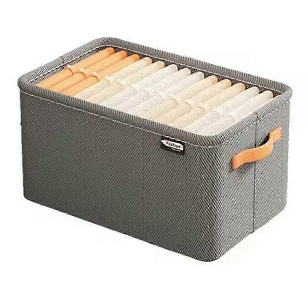 Clothes Storage Basket With Handle