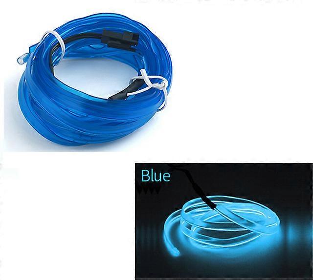 1M 2M 3M 5M Car Interior Led Decorative Lamp EL Wiring Neon Strip For Auto DIY Flexible Ambient Light USB Party Atmosphere Diode