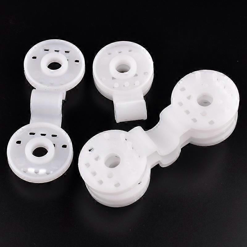 White 100pcs Convenient Sturdy Fixing Clips for Greenhouse Sun Shade Fabric Privacy Screen
