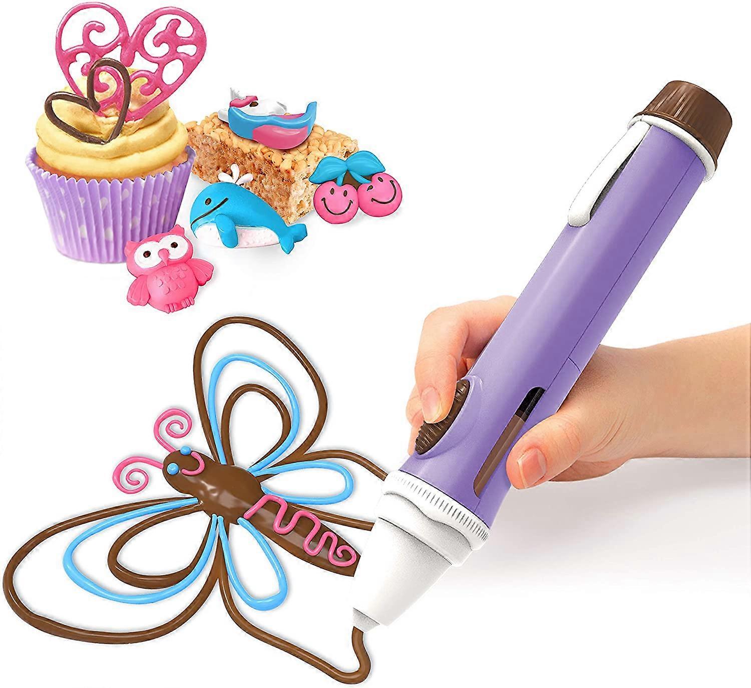 Chokladtryckpenna Chokladhantverkspenna Barnpresent