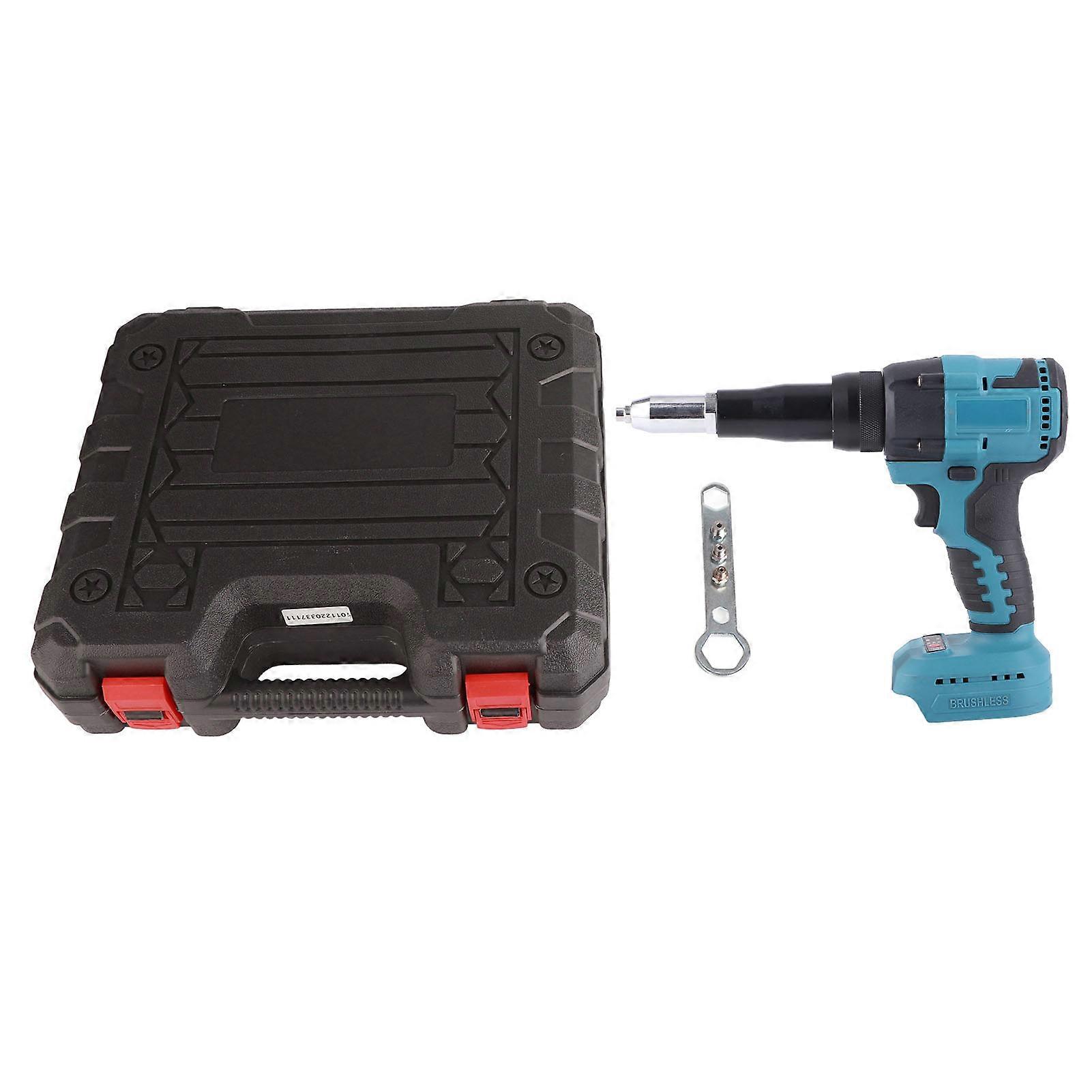 Brushless Rivet Gun 3.2‑4.8MM Cordless Rivet Nut Tool with LED for BL1815 BL1820 BL1530 BL1840 BL1850 BL1860 18V Battery