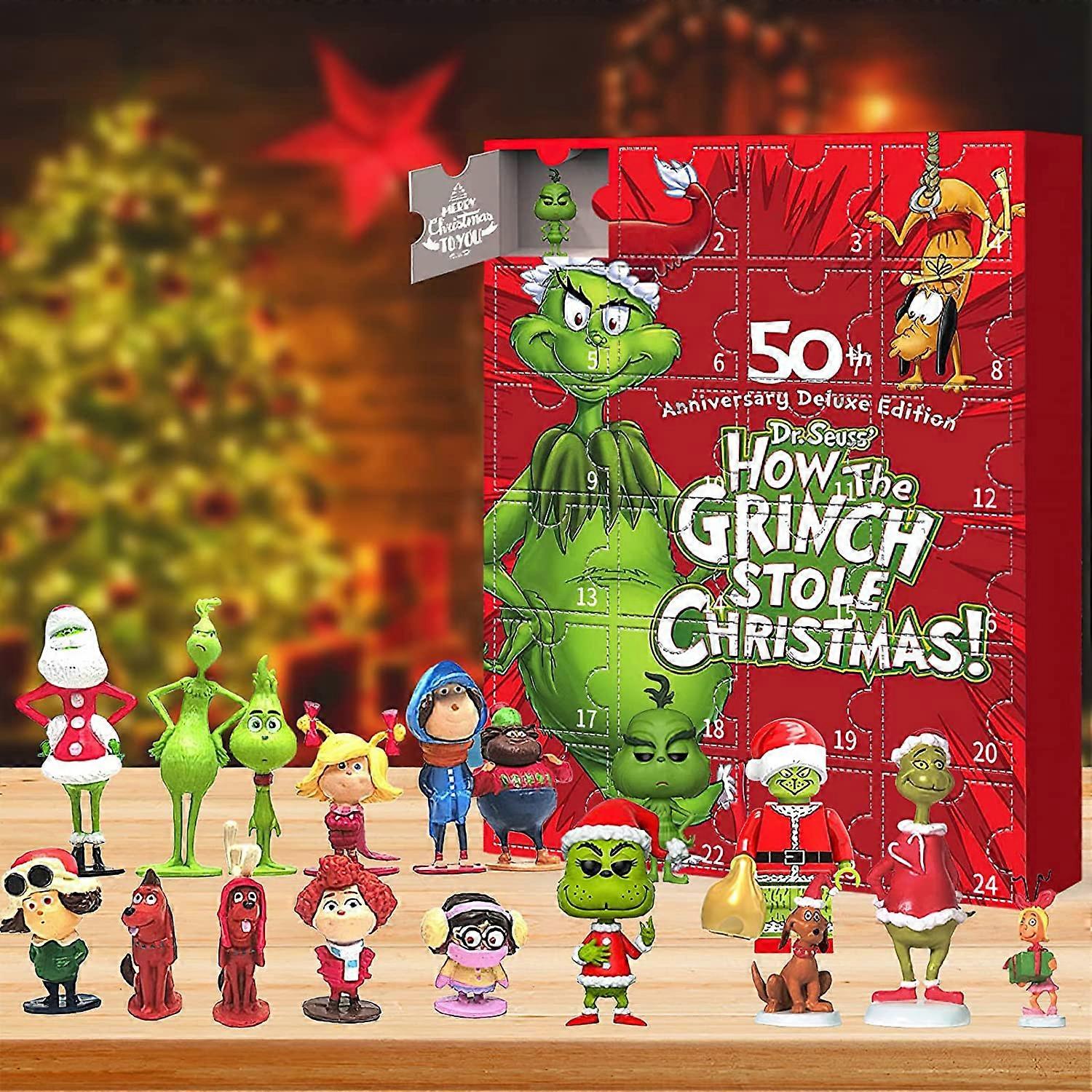 Weihnachten Advent Countdown Kalender Zug Blind Box Weihnachten 24 Tage Countdown Geschenk