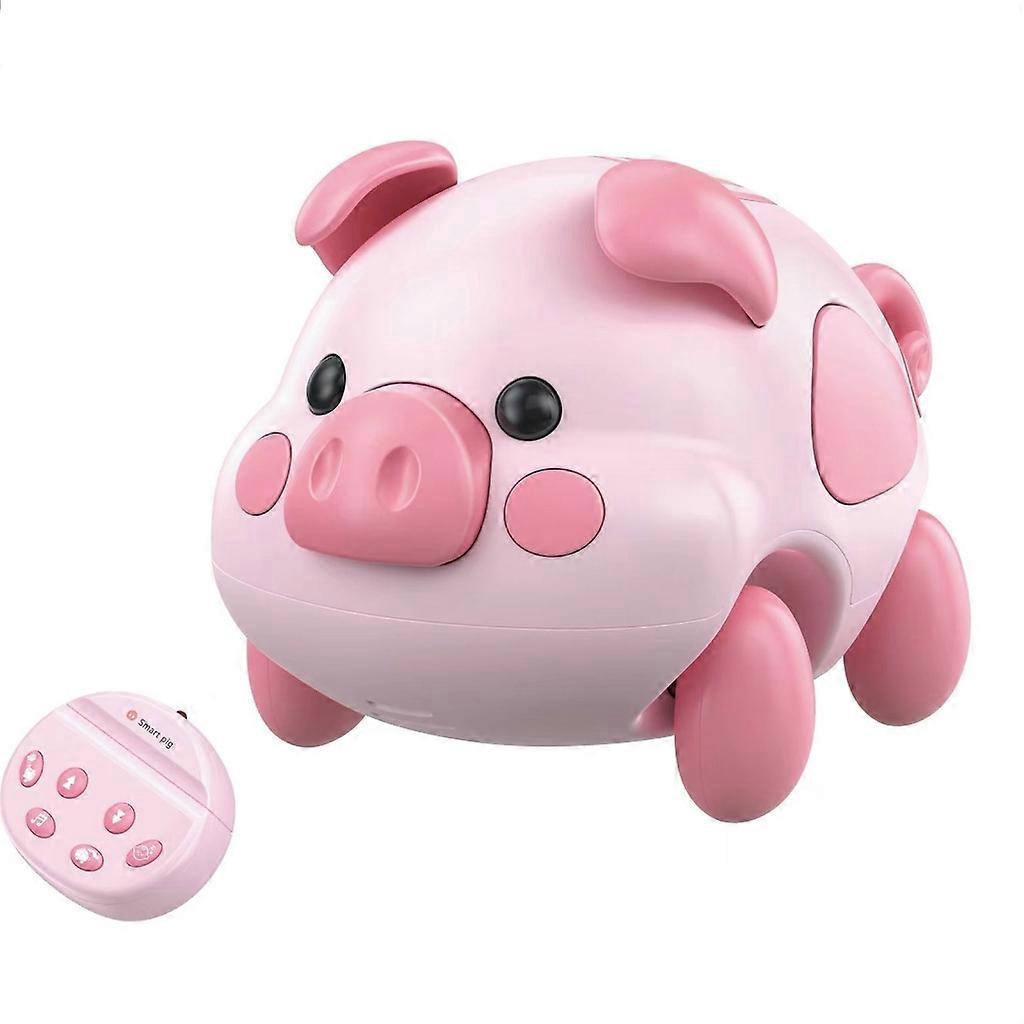 カラフルなウォーキングクローリング豚の形のおもちゃと音楽の光教育玩具子供のためのおもちゃ