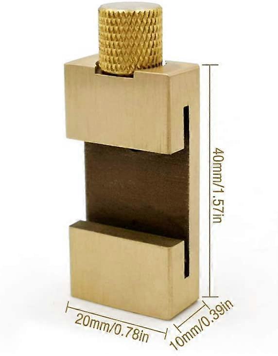 Stainless Steel Positioning Ruler, Ruler Tool Brass Steel Ruler Block, Ruler Stopper, Marking Ruler 30cm, Marking Tool