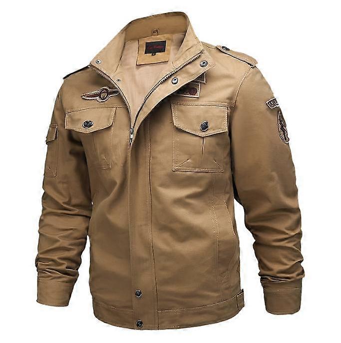 Men's Cotton Military Jackets Autumn Casual Outerwear